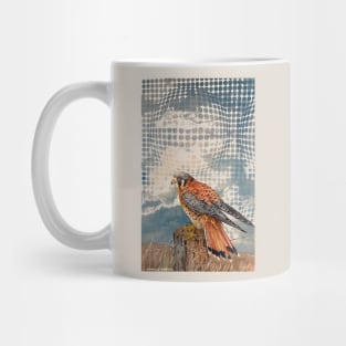 Transparent Time Traveling Hawk Mug